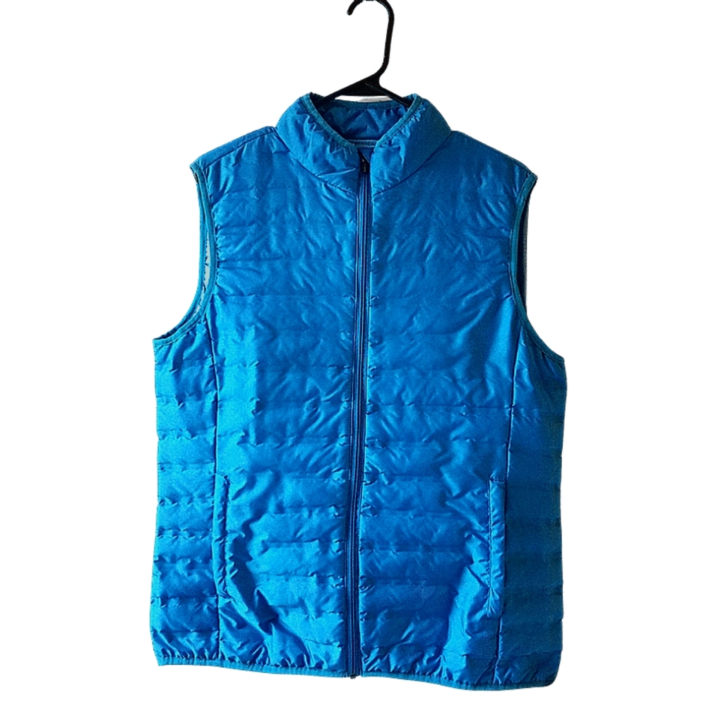 Crane German Blue Vest NWOT